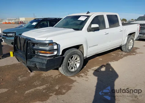 2017 Chevrolet Silverado 1500 1Lt из США, поврежденный, VIN 3GCUKREC1HG377110